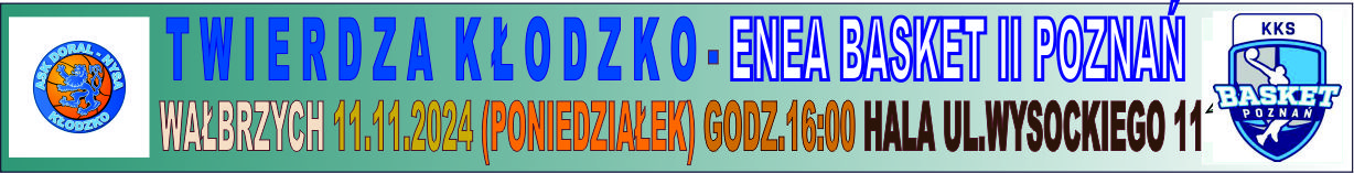 baner mecz Walbrzych